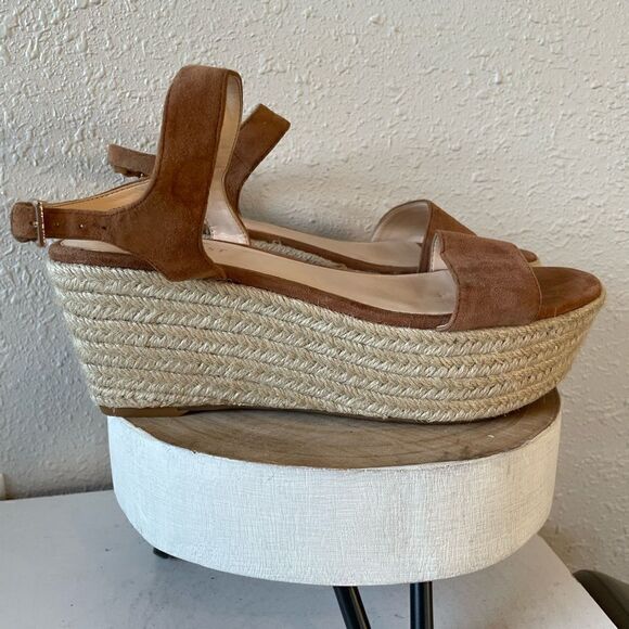Nine West Platform Style Sandals Size 7.5 M EUC - Picture 4 of 6